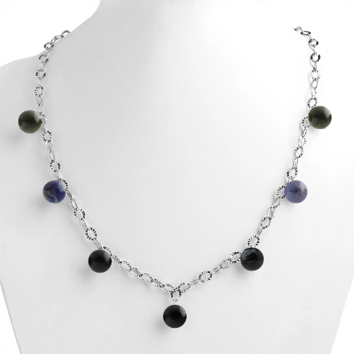 Özel Tasarım GÜMÜŞZİNCİR KOLYE:1749403148