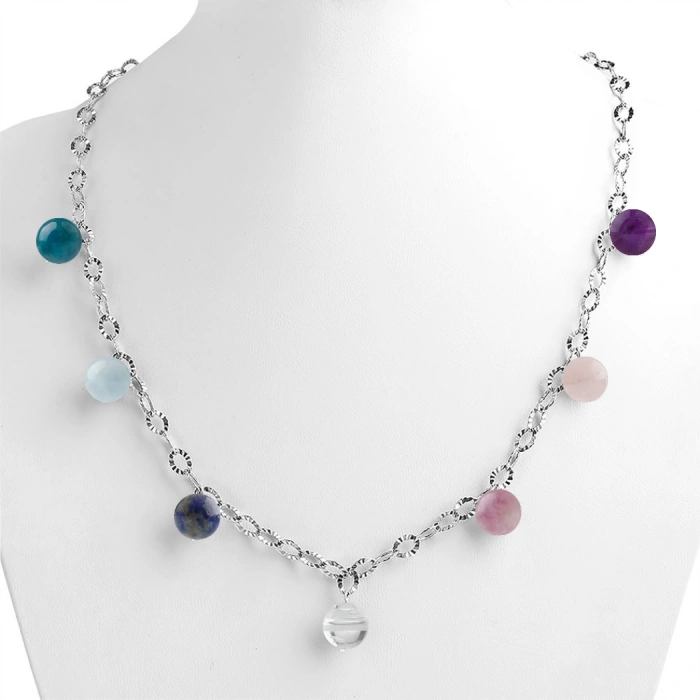 Özel Tasarım GÜMÜŞZİNCİR KOLYE:1749502544