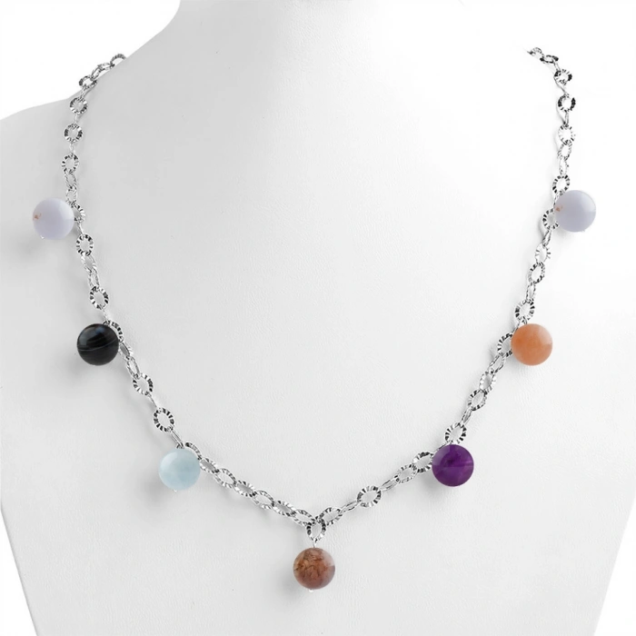 Özel Tasarım GÜMÜŞZİNCİR KOLYE:1749892442