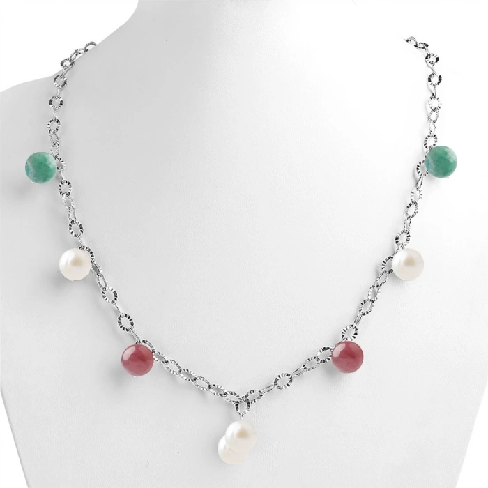 Özel Tasarım GÜMÜŞZİNCİR KOLYE:1749997838