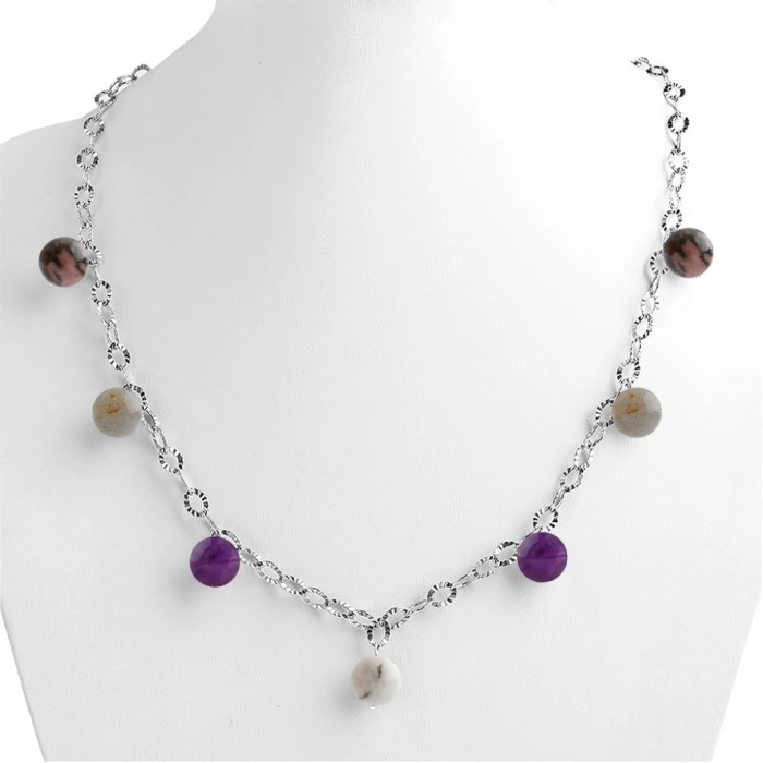 Özel Tasarım GÜMÜŞZİNCİR KOLYE:1750024150