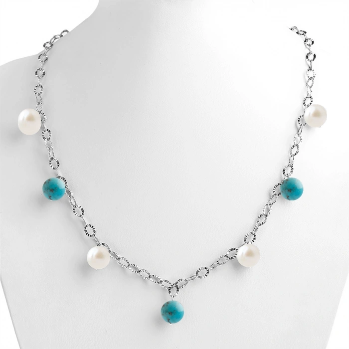 Özel Tasarım GÜMÜŞZİNCİR KOLYE:1750426376