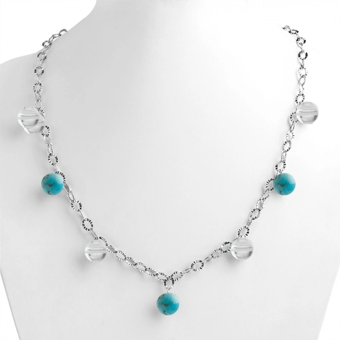 Özel Tasarım GÜMÜŞZİNCİR KOLYE:1750426543