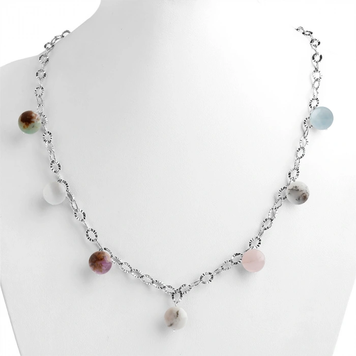 Özel Tasarım GÜMÜŞZİNCİR KOLYE:1750671318