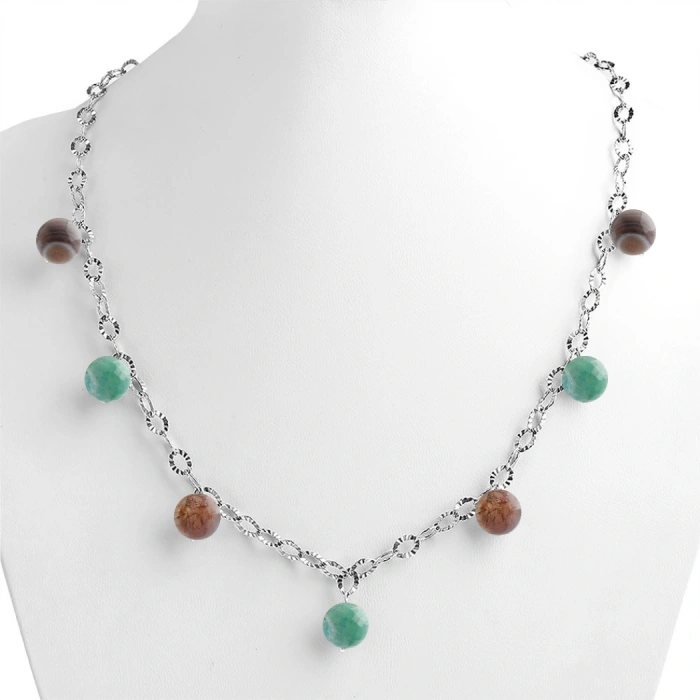 Özel Tasarım GÜMÜŞZİNCİR KOLYE:1750919279