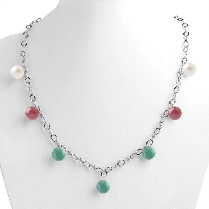 Özel Tasarım GÜMÜŞZİNCİR KOLYE:1751023031