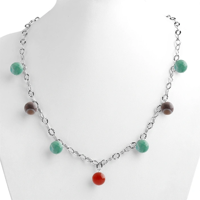 Özel Tasarım GÜMÜŞZİNCİR KOLYE:1751291101