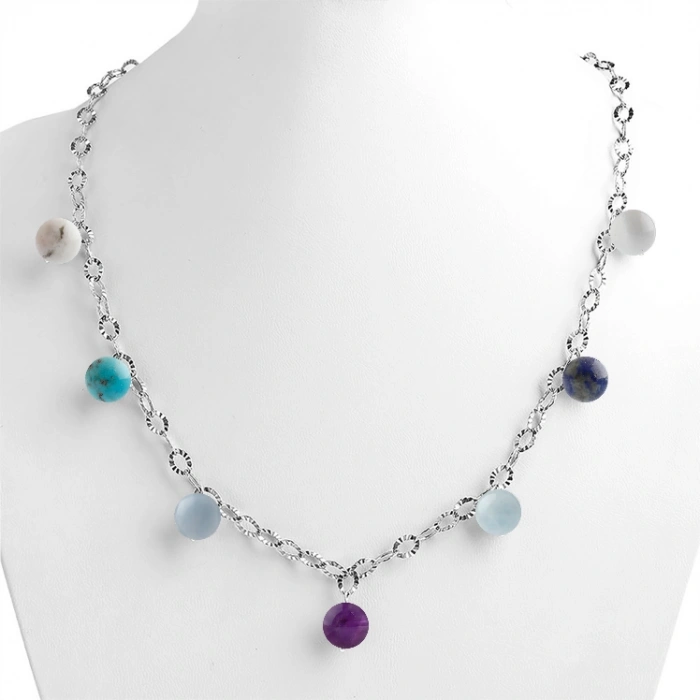 Özel Tasarım GÜMÜŞZİNCİR KOLYE:1752426796