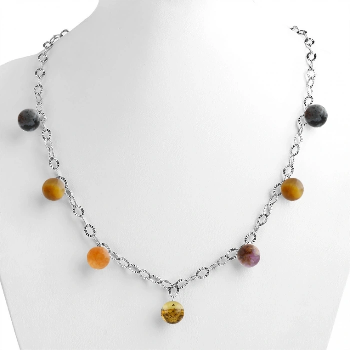 Özel Tasarım GÜMÜŞZİNCİR KOLYE:1752569320