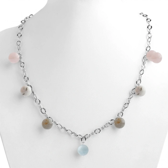 Özel Tasarım GÜMÜŞZİNCİR KOLYE:1752590831