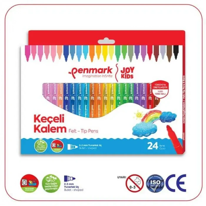 Penmark Yıkanabilir Süper Keçeli Kalem 24 Lü