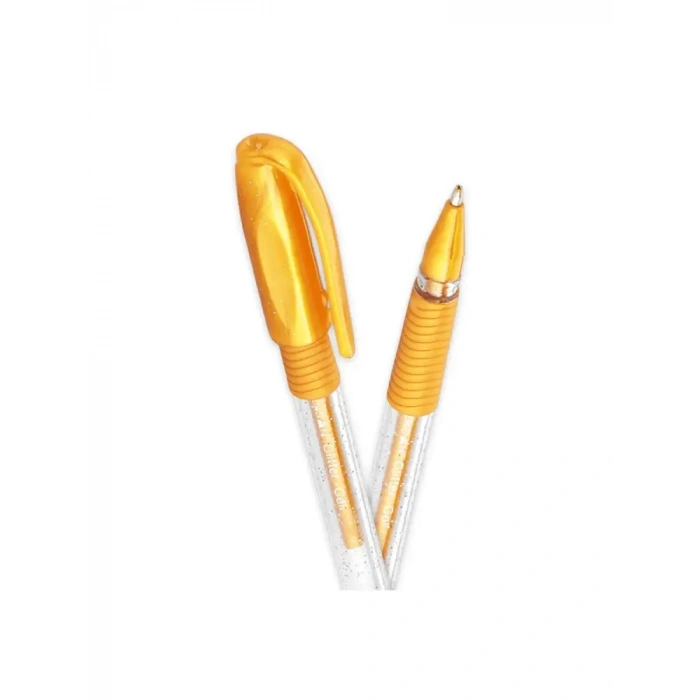 Pensan Glitter Simli Jel Kalem 1 Mm Kahverengi