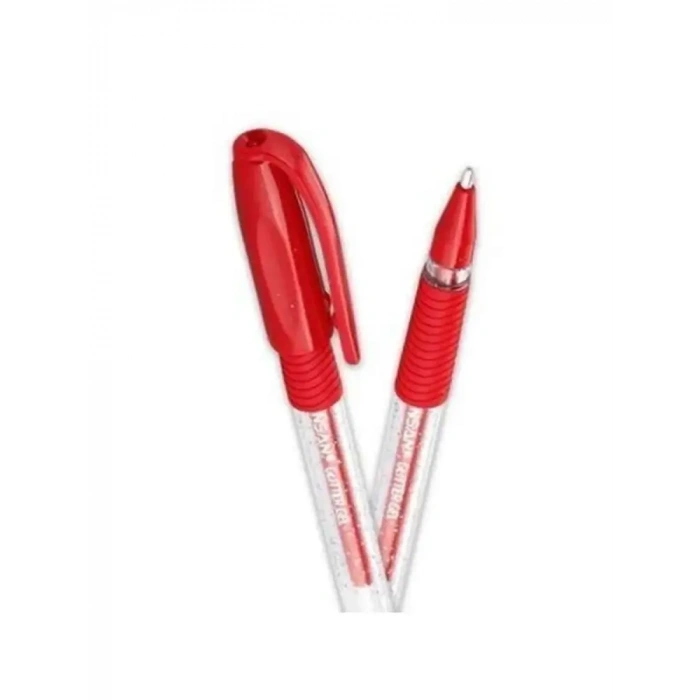 Pensan Glitter Simli Jel Kalem 1 Mm Kırmızı
