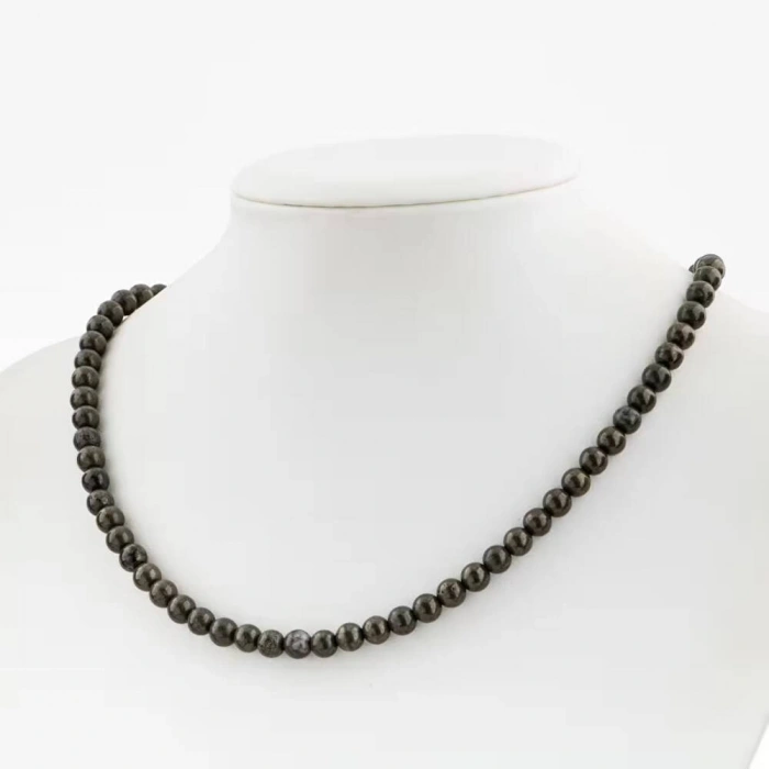 Pirit 6 mm Dizi Doğal Taş Kolye