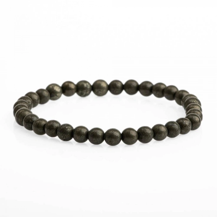 Pirit 6mm Doğal Taş Bileklik