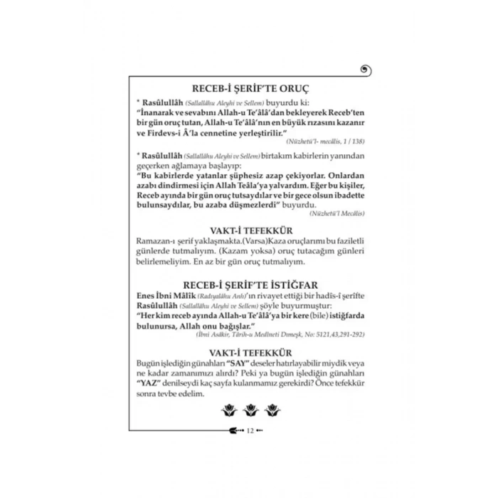 Recebi Şerif Ajandası - Rehberi