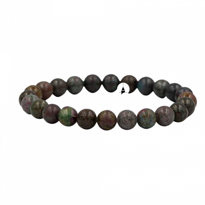 Ruby Kiyanit 8mm Doğal Taş Bileklik