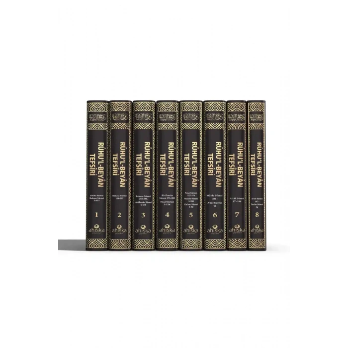 Ruhul Beyan Tefsiri 8 Cilt Takım