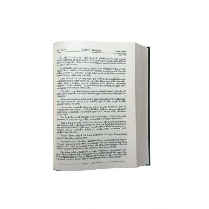 Ruhul Furkan Tefirsi 11. Cilt Orta Boy - Ciltli