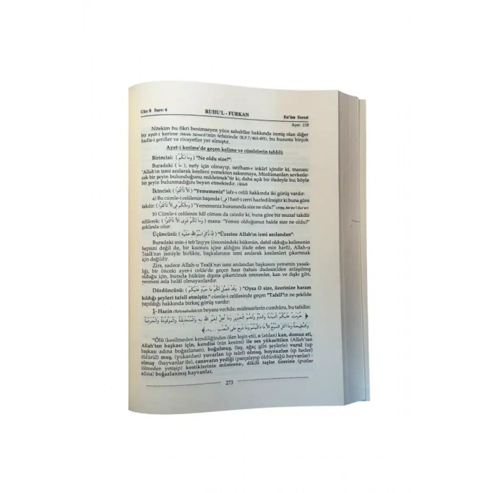 Ruhul Furkan Tefsiri 11. Cilt - Deri