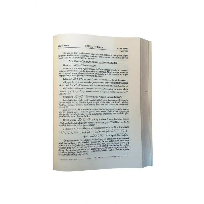 Ruhul Furkan Tefsiri 11. Cilt - Deri