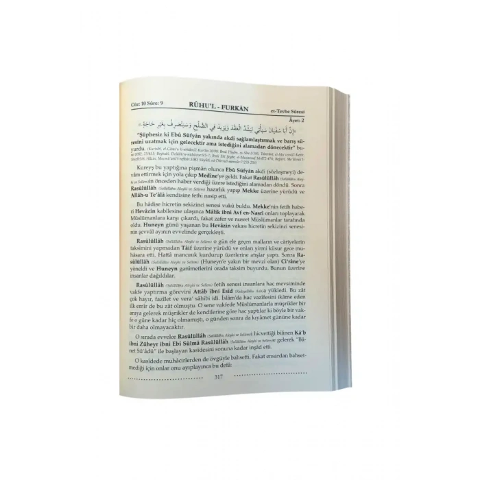 Ruhul Furkan Tefsiri 16. Cilt - Deri