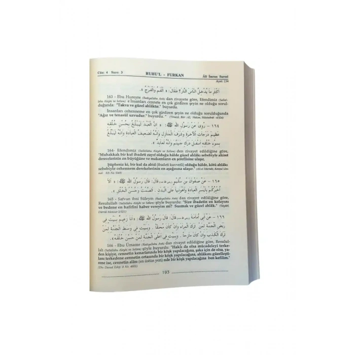 Ruhul Furkan Tefsiri 4. Cilt - Deri