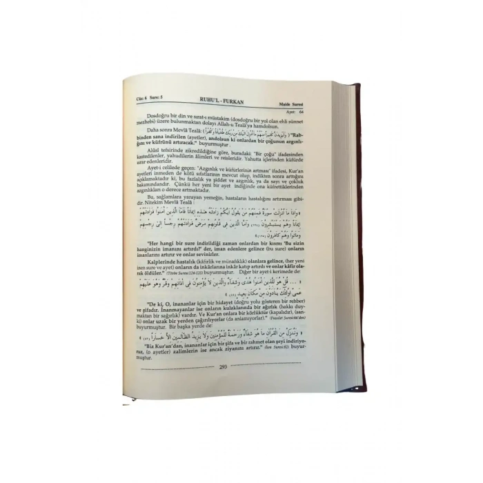 Ruhul Furkan Tefsiri 7. Cilt - Deri