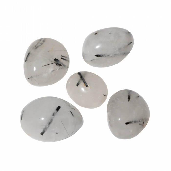 Rutilli Kuvars Doğal Taş Tımbıl El Taşı