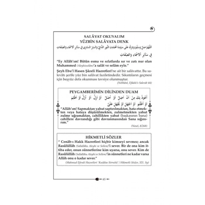 Şabanı Şerif Ajandası