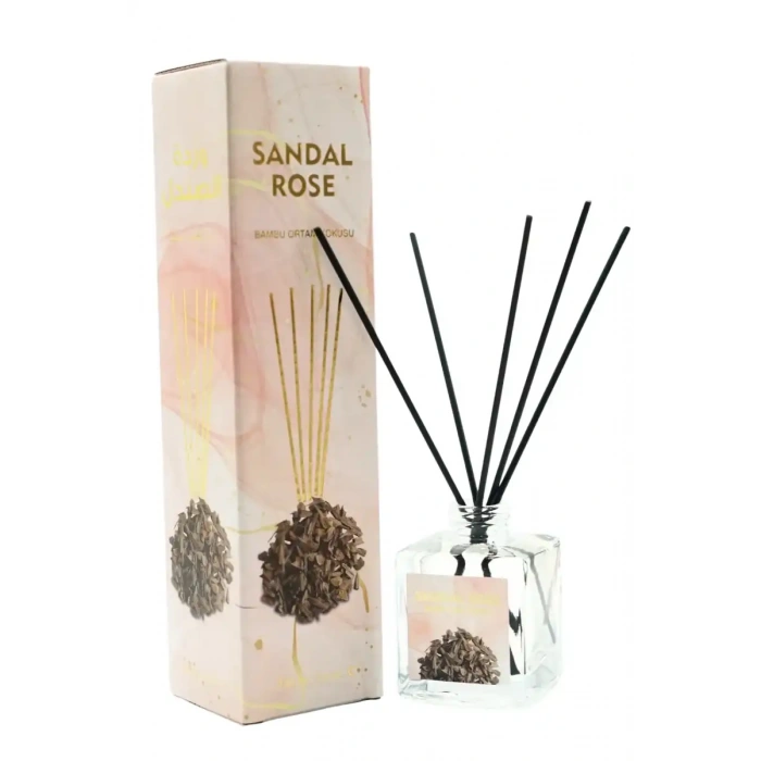 Sandal Rose Bambu Çubuklu Ortam Kokusu 100 Ml