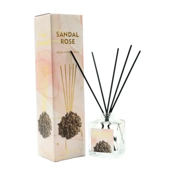 Sandal Rose Bambu Çubuklu Ortam Kokusu 100 Ml