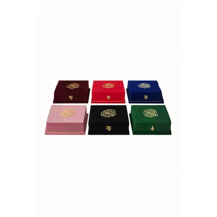 Sandıklı Kadife Kuranı Kerim Orta Boy