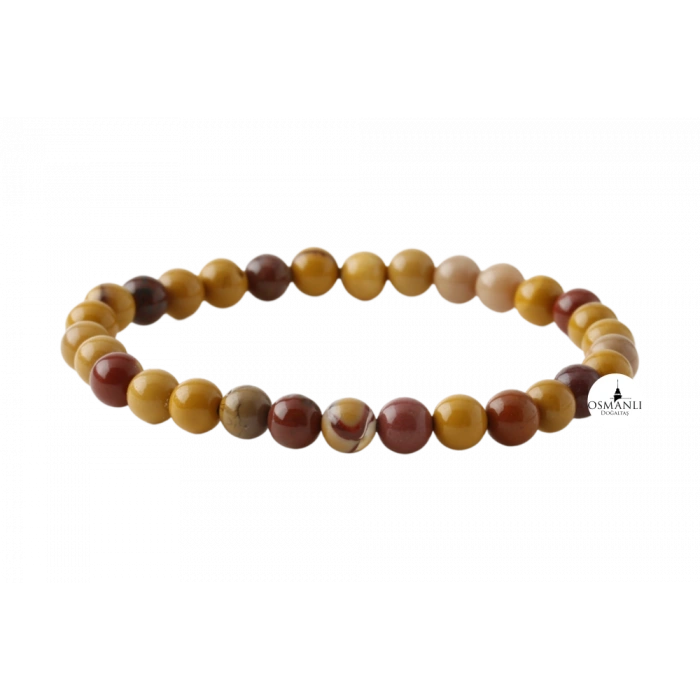 Sarı Jasper 6mm Doğal Taş Bileklik