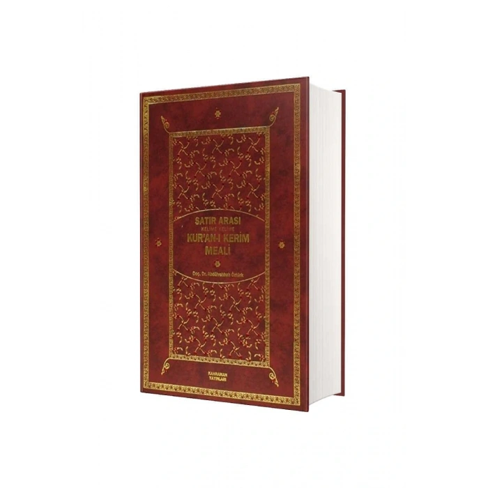 Satır Arası Kelime Kelime Kuranı Kerim Meali Orta Boy 2 Cilt Birarada