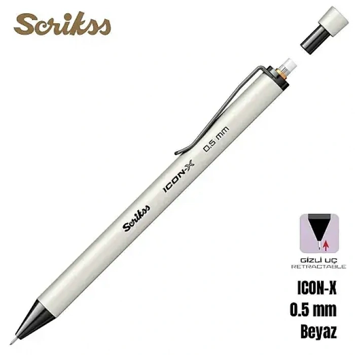 Scrikss İcon-X Versatil 0.5 mm Beyaz