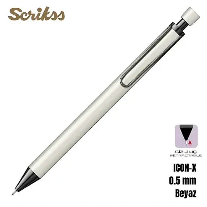 Scrikss İcon-X Versatil 0.5 mm Beyaz