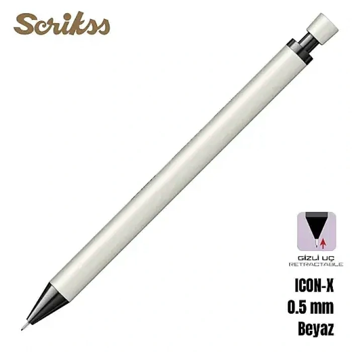 Scrikss İcon-X Versatil 0.5 mm Beyaz