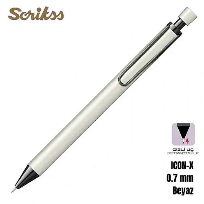 Scrikss İcon-X Versatil 0.7 mm Beyaz