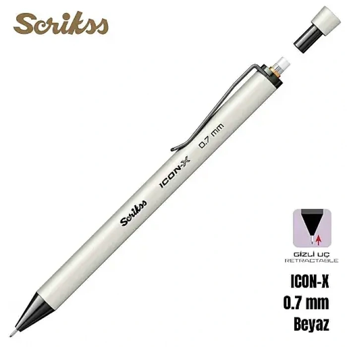Scrikss İcon-X Versatil 0.7 mm Beyaz