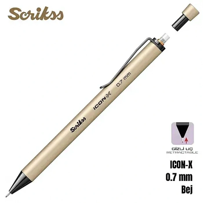 Scrikss İcon-X Versatil 0.7 mm Krem