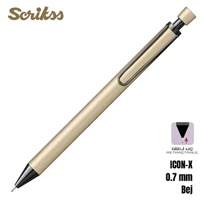 Scrikss İcon-X Versatil 0.7 mm Krem
