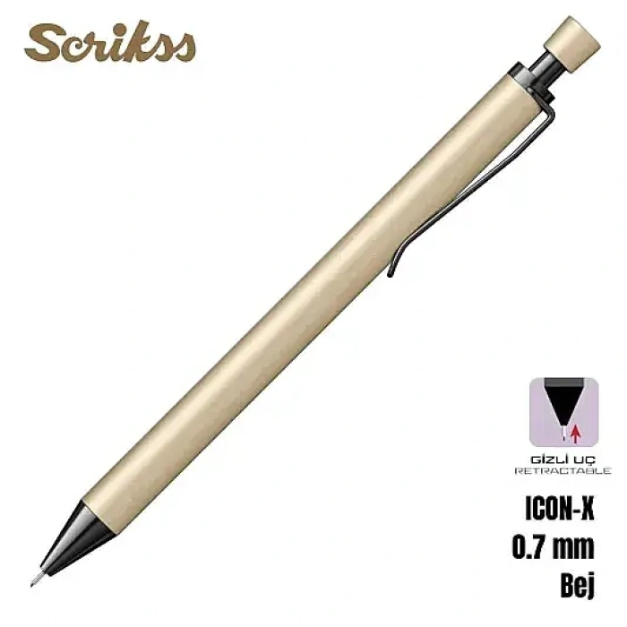 Scrikss İcon-X Versatil 0.7 mm Krem