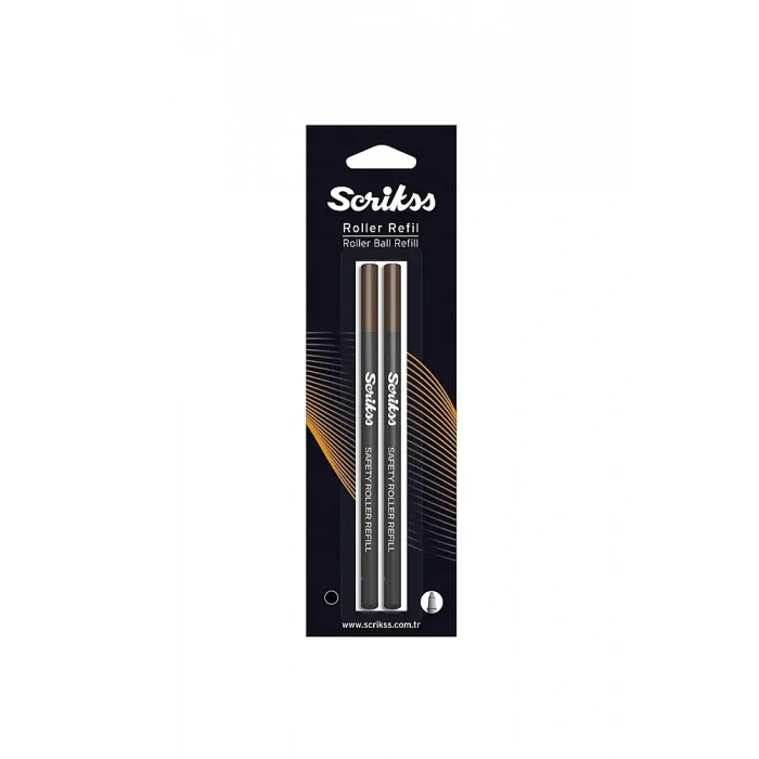 Scrikss Roller Refil Siyah 0.7 mm 2 Li