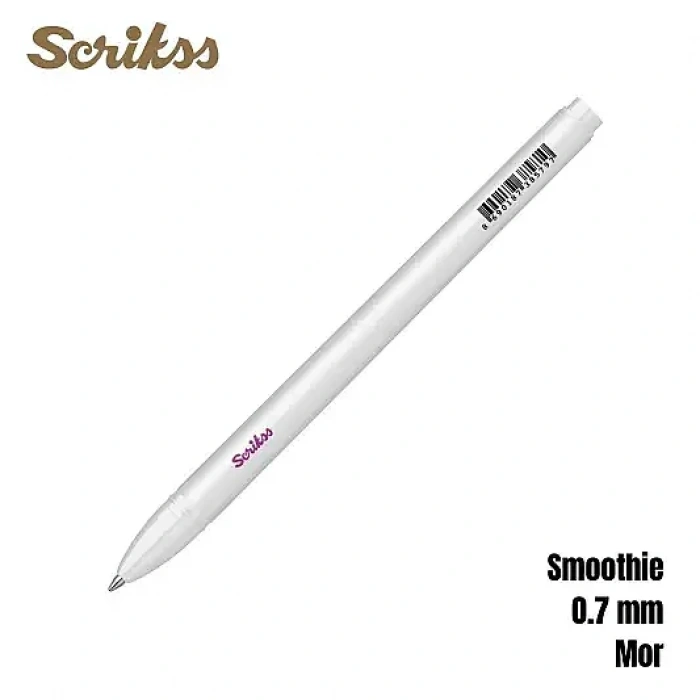 Scrikss Smoothie Jel Kalem 0.7 mm Mor