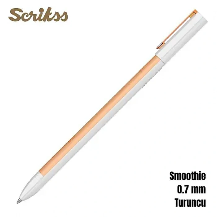 Scrikss Smoothie Jel Kalem 0.7 mm Turuncu