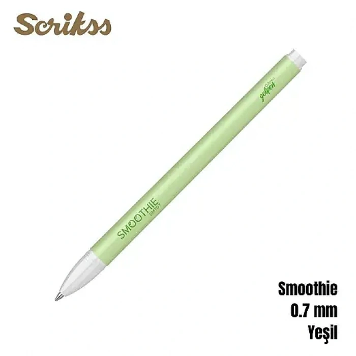 Scrikss Smoothie Jel Kalem 0.7 mm Yeşil