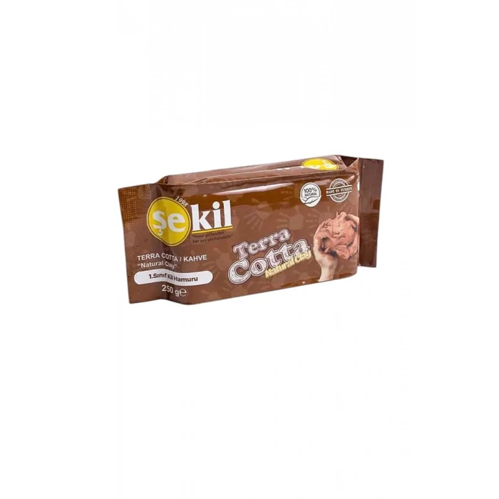 Şekil Kil Hamuru Kahverengi 250 gr