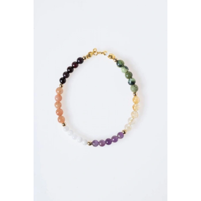 Sertifikalı Akrep Burcu Doğal Taş Bileklik