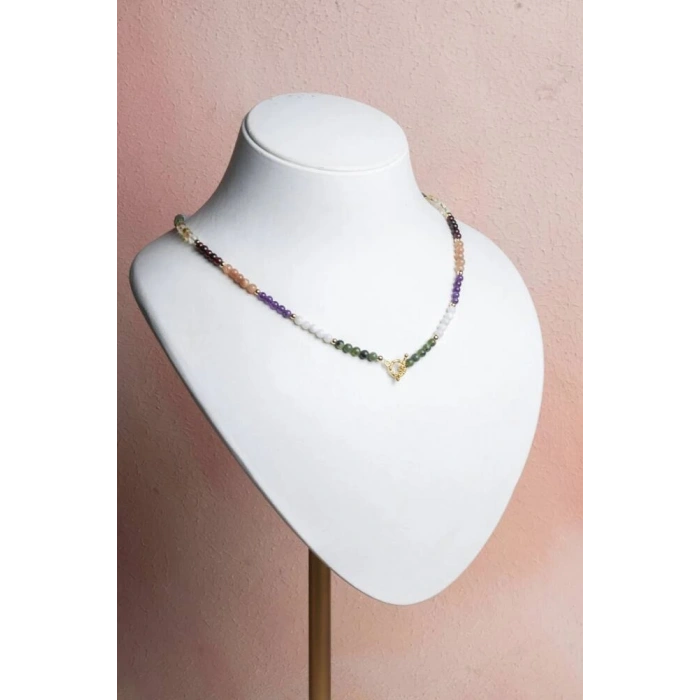 Sertifikalı Akrep Burcu Doğal Taş Kolye